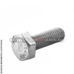 PARAFUSO SEXTAVADO ROSCA TOTAL - INOX