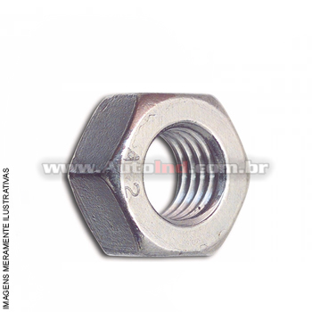 Porca Sextavada Inox