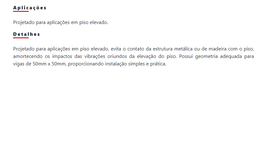 Vibra Stop Linha Calço U - Imagem 2